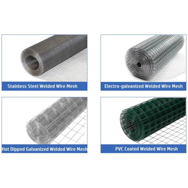 Polished Stainless Steel Welded Wire Mesh Roll / Sheet For Filter And Protection