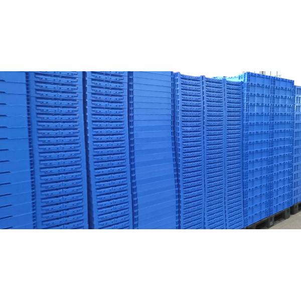 Logistic Storage Foldable Crate Plastic Folding Storage Box Multifunctional Outdoor