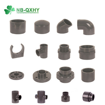 DIN Pn10 Pn16 UPVC Plastic Elbow Fittings for Water Supply Series