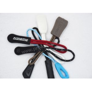Buy cheap Engraved Rubber Zipper Puller product
