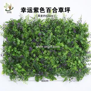 China UVG decorative boxwood grass artificial garden green pathway for party decoration GRS25 on sale
