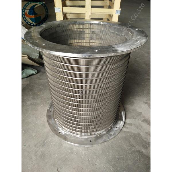 Reverse Profile V Wire Screen / Wedge Wire Screen For Petroleum Industry