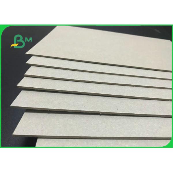 Hard Stiffness 0.9mm 1.2mm 1.4mm Grey Chipboard In Sheet For Box Packaging