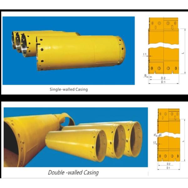 Industry Steel Casing Pipe and Casing Items Foundation Piling Construction