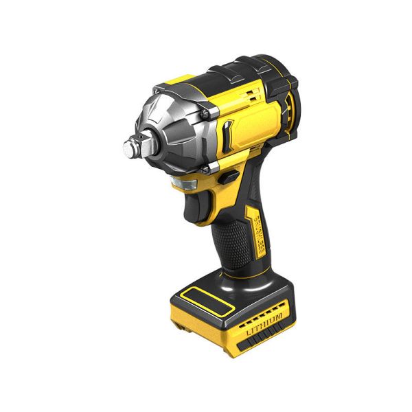 Industrial Brushless Li-ion Impact Wrench - High Torque for Woodworking, Scaffolding & Auto Repair