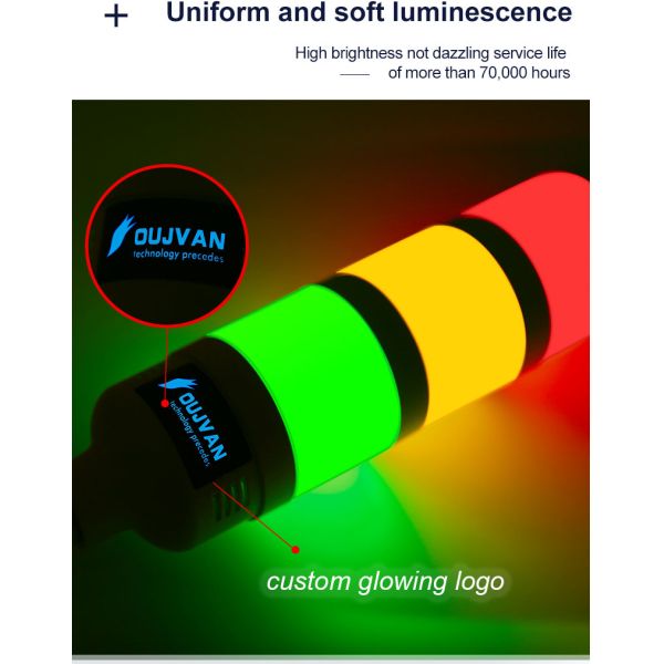 Multilayer Signal Tower Lamp Foldable IP54 Rated Buzzer Machine Equipment Indicator Lights
