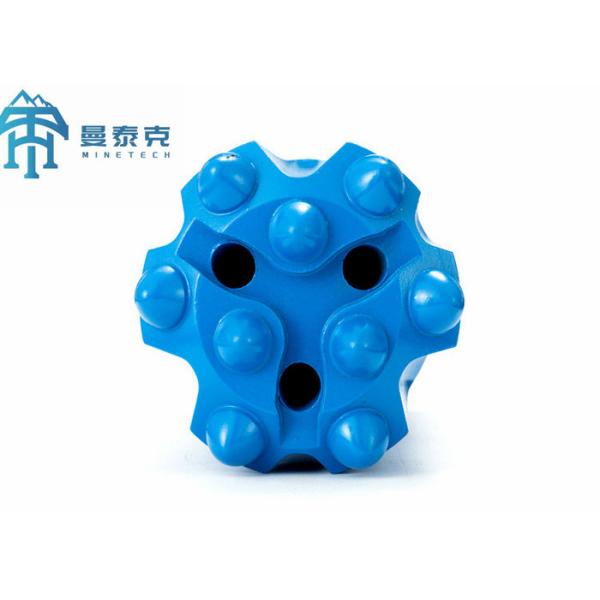 T38 76mm Spherical Shape 12 Buttons Carbon Steel Thread Button Bit for Mining and Tunneling