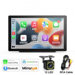 China Mp5 Portable Wireless Carplay 2 Din Stereo Receiver Bluetooth Android Auto on sale