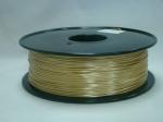 Polymer Composites 3D Printer Filament , 1.75mm / 3.0mm , Gold Colors. Like Silk