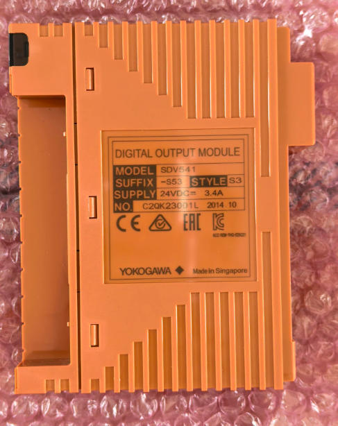 Yokogawa SDV541-S53 16-Channel Digital Output Module with 24 VDC Module Isolation for Redundant Control Architectures