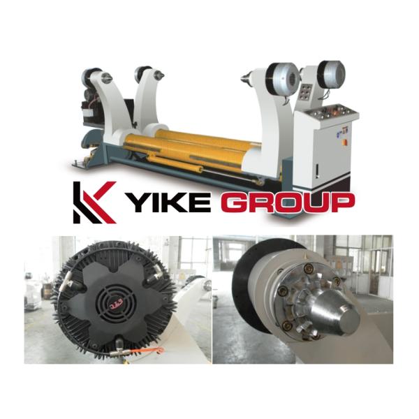 Single Weight Max 4000kg Hydraulic Mill Roll Stand Used For 3/5/7 Ply Corrugated Paperboard Production Line