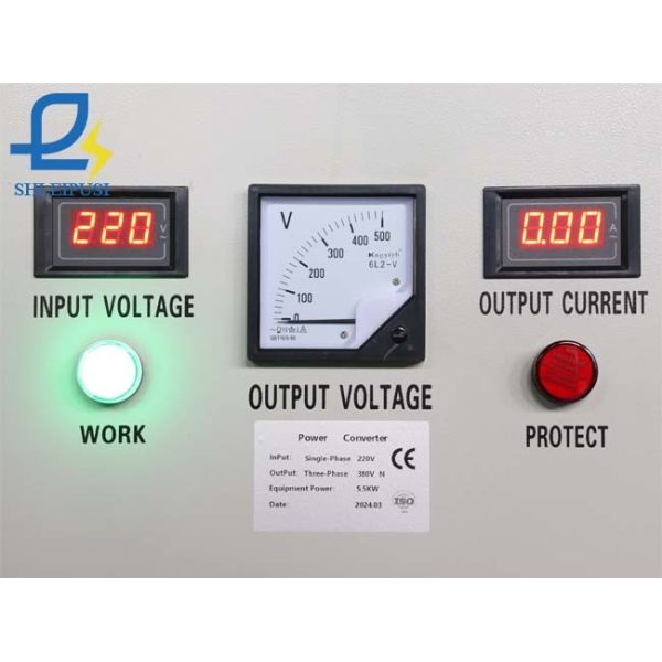 5.5KW 6KVA 10KVA Phase Converter Transformer 2 Phase To 3 Phase
