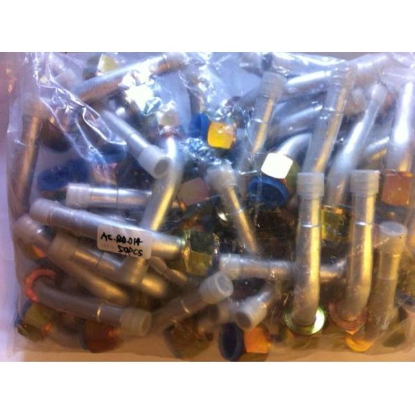 #6 #8 #10 #12 Al joint with Al jacket (Female Flare)/Straight 45° 90°Shape / auto air conditioning hose fitting