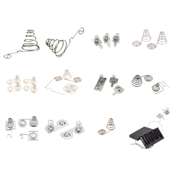 Multidisciplinary Battery Spring Contacts Non Standard High Precision