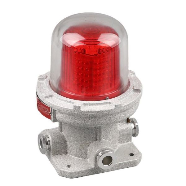 Explosion Proof Obstruction Beacon for Chimneys, Towers and Offshore Platforms