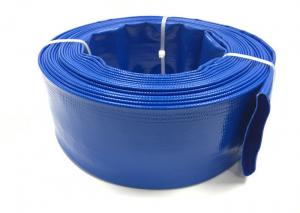 China Blue Garden Irrigation Hose 4 Inch Flexible Hose For Agriculture Farming on sale