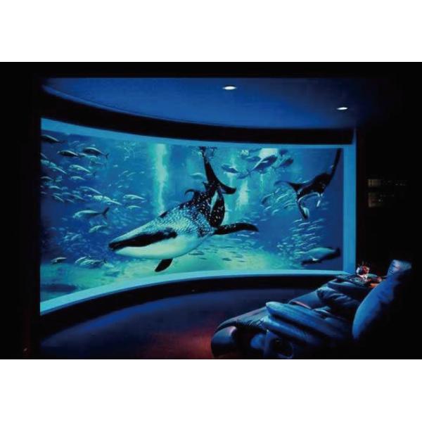 Customised TV Arc Frame Projection Screen Retractable Wall Mounted