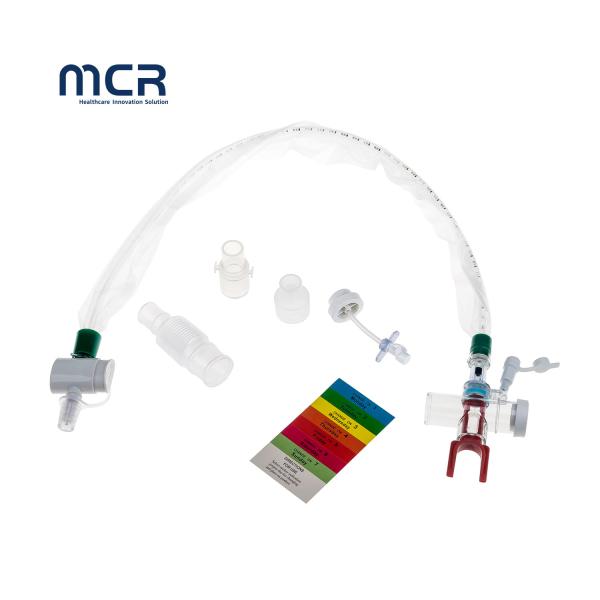 72 Hours T-Type Adaptor Closed Suction System With Flushing Port