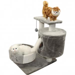 Buy cheap Cool Cat Climbing Furniture Non Slip 2 Tier Level 48 Inch Indoor Cat Tree House product