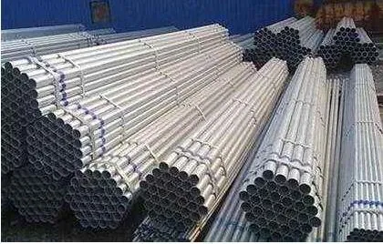 Galvanized Steel Pipe Gi Pipe and Mild Carbon Steel Pipe Galva Steel Tubes