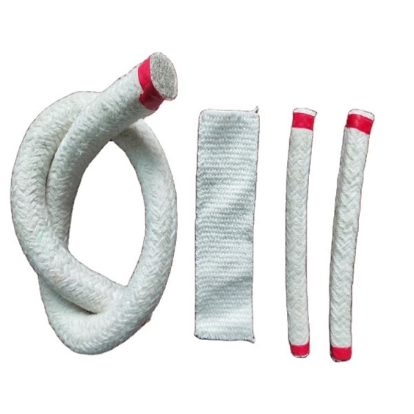 High Temperature Refractory Ceramic Fiber Textile Fabric Rope Tape Cloth Insulation