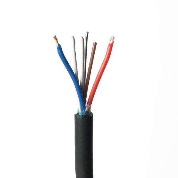 Tinned Wire Copper Fiber Hybrid Optical Cable Types Power Optical Fiber Composite Cable
