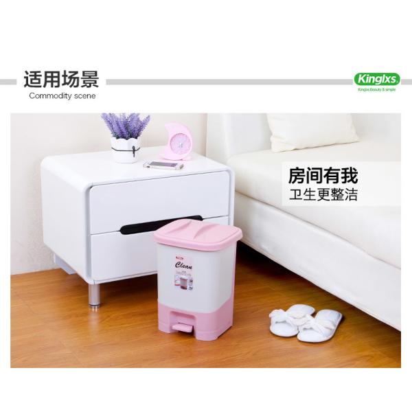 Pedal Green Barrel B And Q Airtight Dustbin With Cover