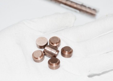 175HB Hardness Tungsten Copper Alloy W70Cu30 Electrode Rod Ground Surface