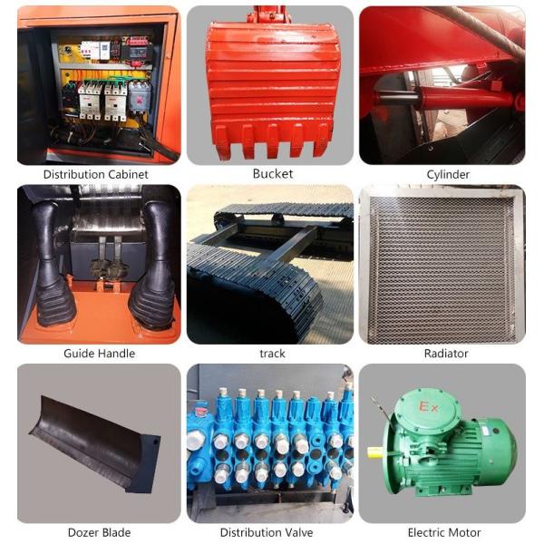 Electric Mini Digger Underground Mining Excavator With Anti Corrosive Coating