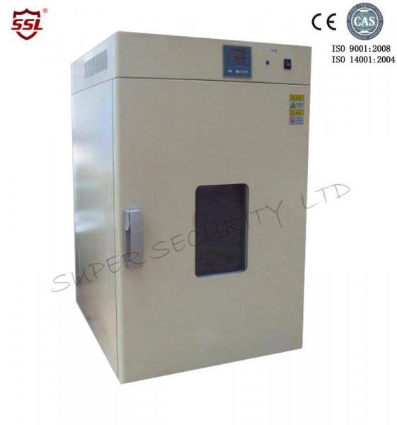 Quality Vertical Small Electric Lab Drying Oven Chamber With Vacuum Pump 220L for sale