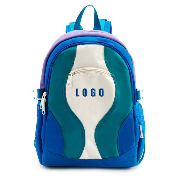 16.5" College Laptop Bags , Casual Polyester Back Pack For Teens