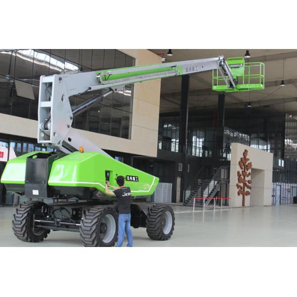 Straight 88ft 27m telescopic boom lift with 360kg capacity for repairs aerial work