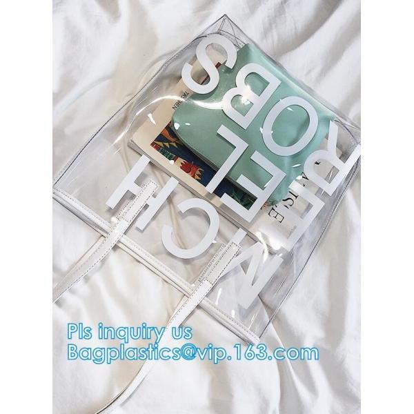 popular big handbags PVC printing women bag, Shoulder Bags Popular Women Beach Bags, shoulder designer luxury designer h