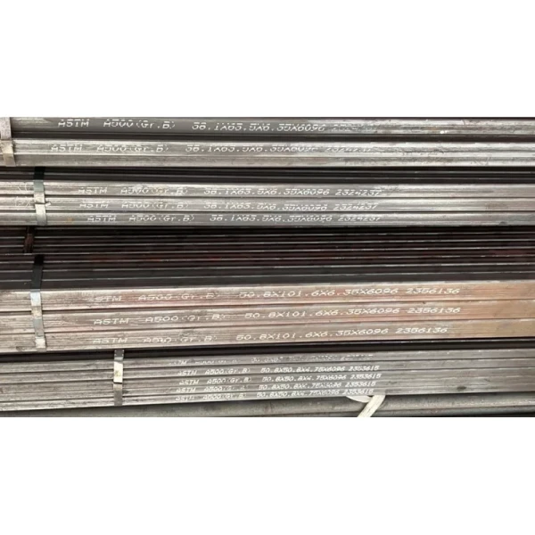 DIN S355jr S355j0 Cold Drawn Q345b ASTM A36 A53 Seamless/Welded Hot Rolled Round Square 2mm 3mm Wall Thick Carbon Steel Pipe for Building