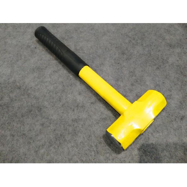 2LB-10LB forged steel Sledge Hammer (XL0124-1) with powder coated surface and colored steel handle