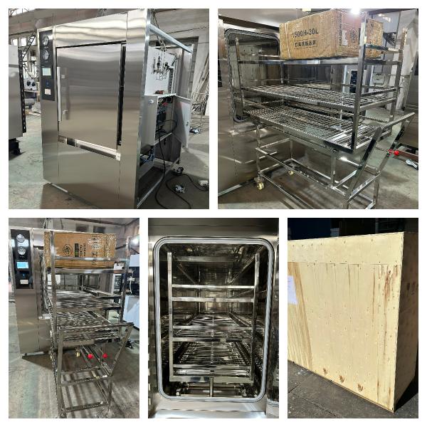 600L Front Loading Vacuum Drying High Temperature Sterilizer Rectangular Autoclave