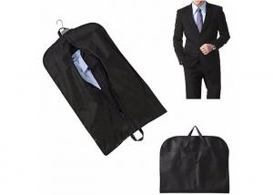 China 90gsm Nonwoven Mens Suit Cover Bag 60x100 Breathable Garment Covers on sale