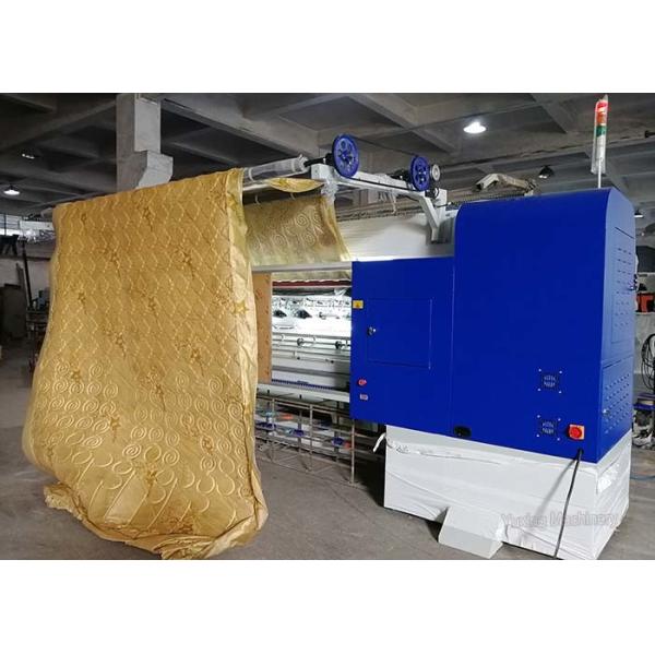 Auto stop 1200r/min Foam Mattress Making Machine For Quilting
