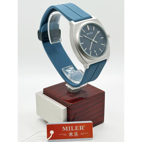 Multifunction Round Silicon Strap Watch Waterproof Luminous Wrist Watch Timepiece