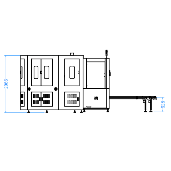 Servo Automatic Rotary Screen Printer Cylindrical Product 3 Color Screen Printing Machine