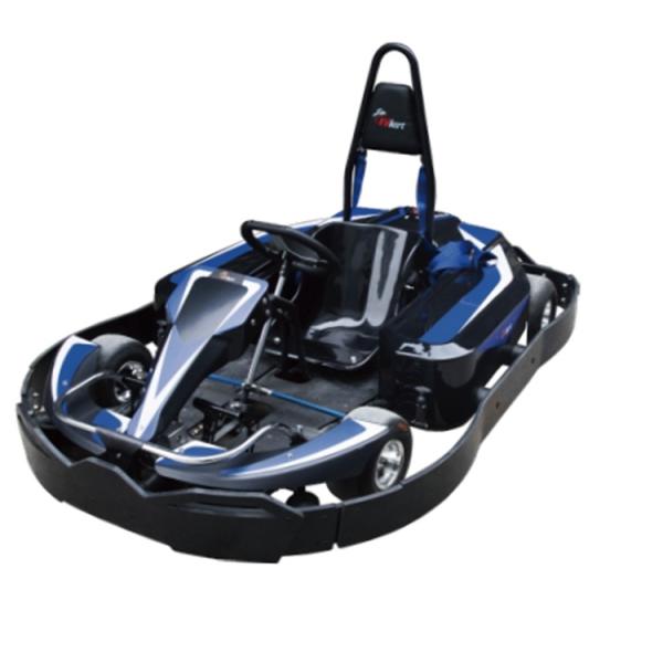 Single Motor Pro 4000W Performance Go Kart 43mm Terrain Clearance 2h Charging