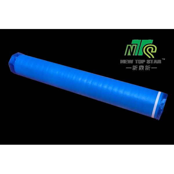 Vapor 3 In 1 Floor Underlayment , Laminate Flooring Blue Foam Underlayment With Overlap