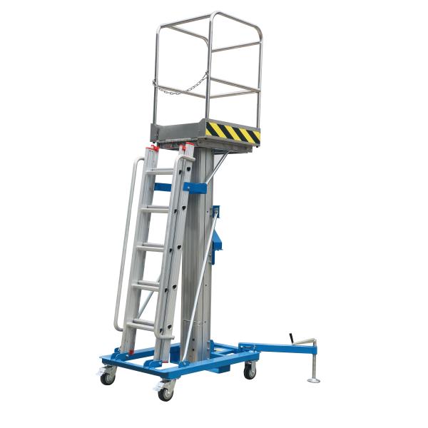 Manual Winch Elevating Lift Elevating Work Platform