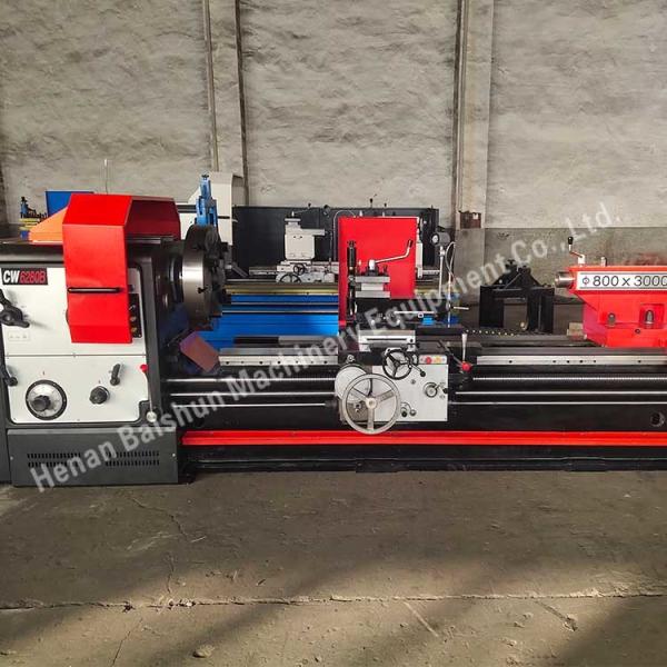 Horizontal CW6280B Universal Manual Lathe Machine Metal Lathe Torno
