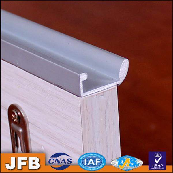 Pull Handle Edge banding frame aluminum 6063 Series Alloy Profiles For Kitchen Cabinet Door