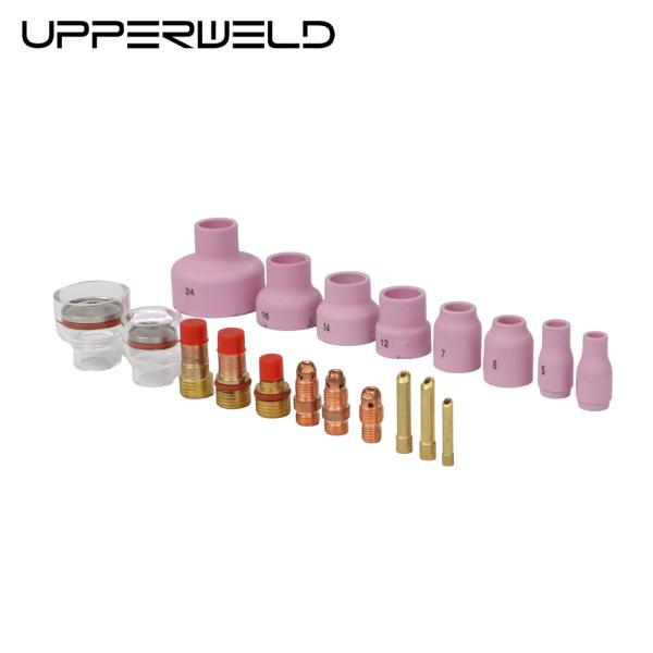 14pc TIG Welding Accessories Kit for UPPERWELD WP9 WP 17 18 26 Better Weld Visibility