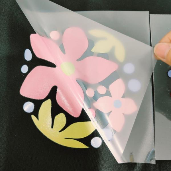 Customized Clothing Screen Printed Logo / T Shirt Transfer Printing Design
