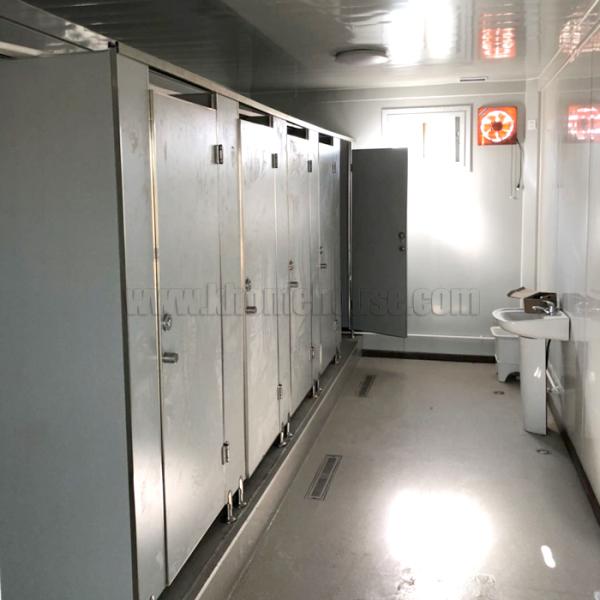 Mobile Public Container Toilet Cabin With Environmental Protection
