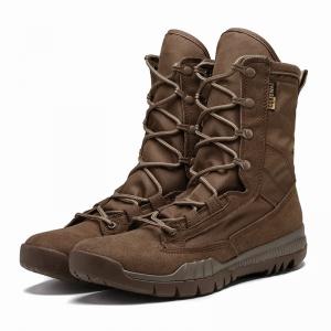 China Wholesale High Quality Outdoor Hiking Boots Breathable Men's Tactical Boots on sale