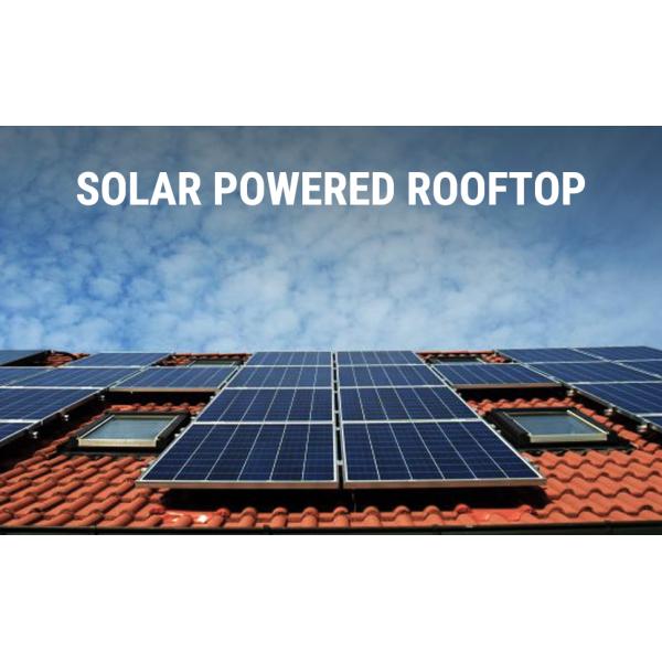 250W 15V Monocrystalline Sloar Panel PV Module Off Grid Lightweight